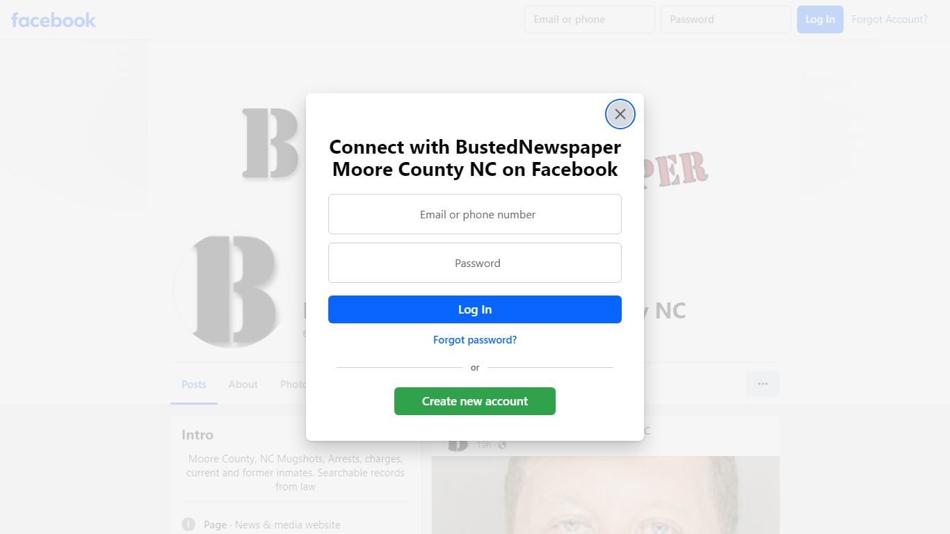 BustedNewspaper Moore County NC - Facebook